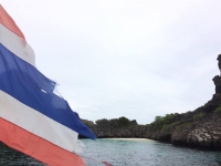 Skolresa Snorkling Koh Haa flagga